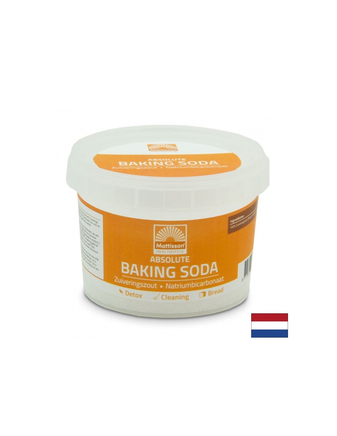 Natrijev bikarbonat, 100 g <tc>Mattisson Healthstyle</tc>