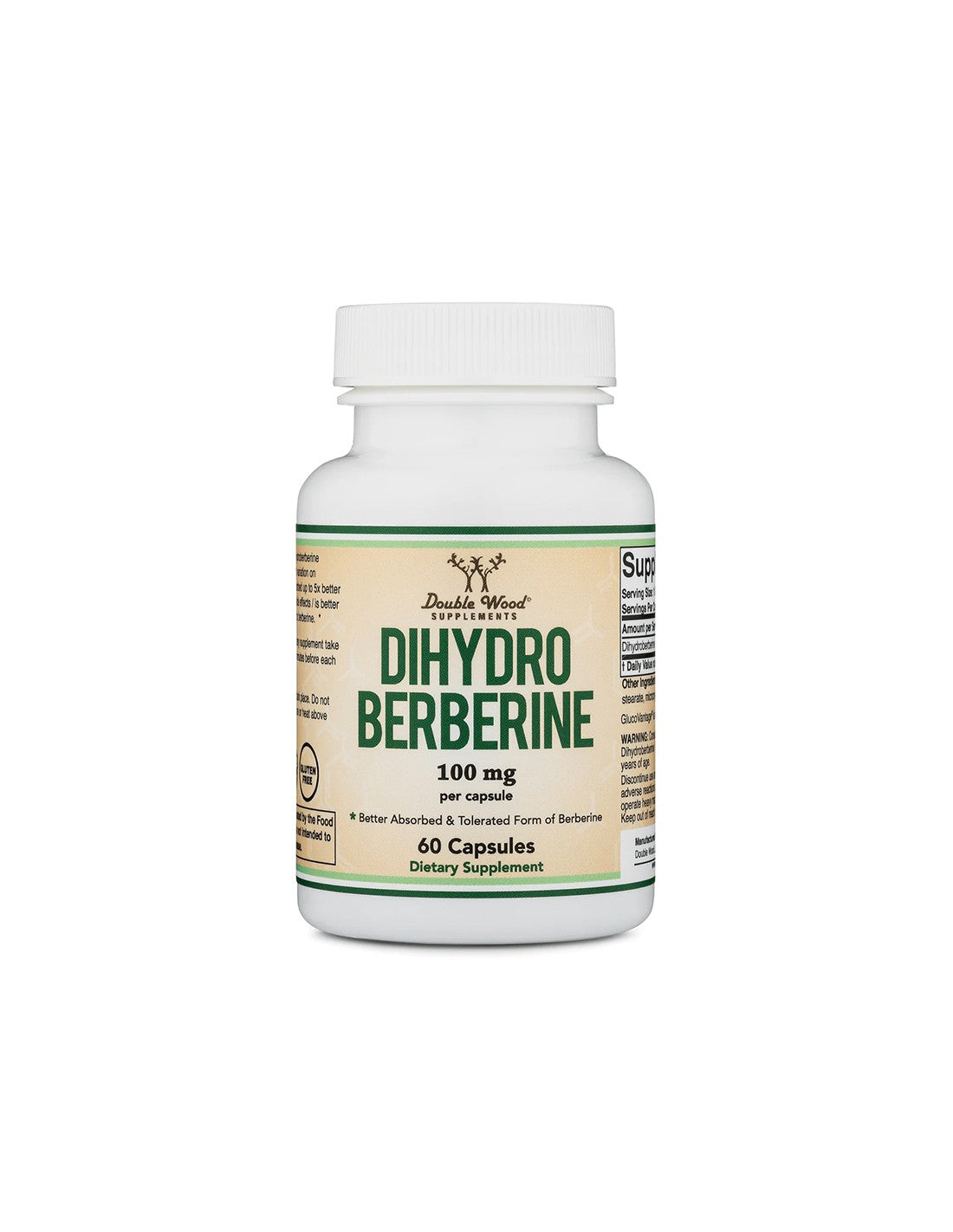 Dihidroberberin - diabetes in visok holesterol, 100 mg, 60 kapsul