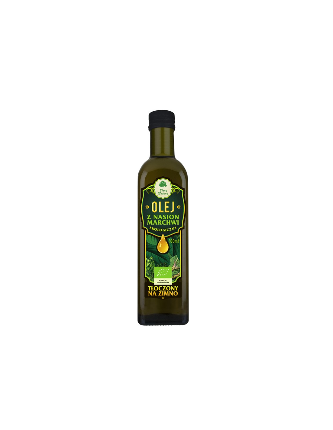Organsko olje semena korenčka, 100 ml