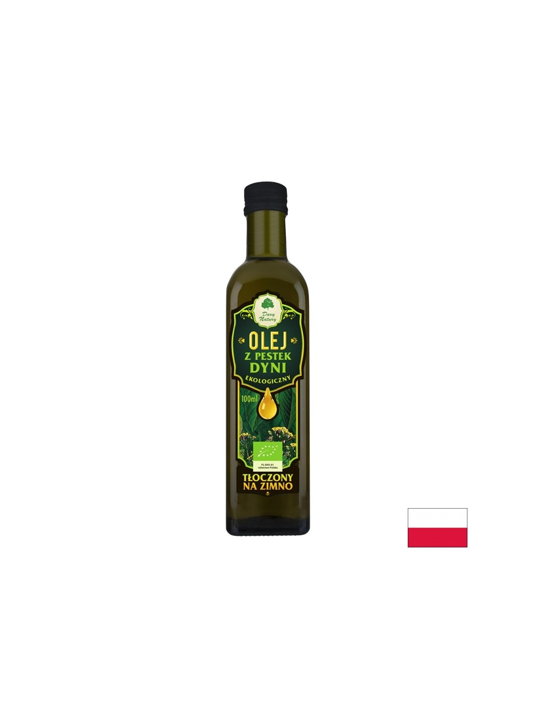 Organsko bučno semensko olje, 100 ml