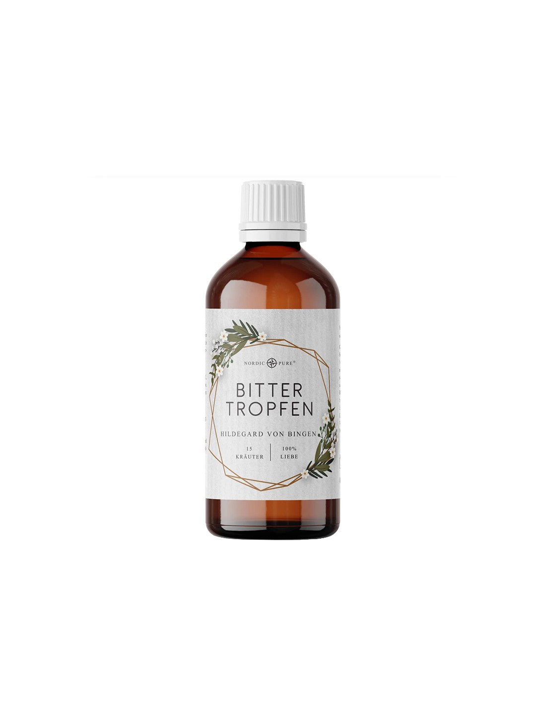 Zeliščni grenčici - kapljice po metodi Hildegard von Bingen, 100 ml