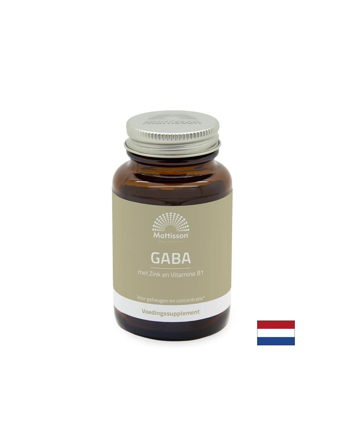 Stres in dobro razpoloženje - GABA 1000 mg + cink in vitamin B1, 60 tablet