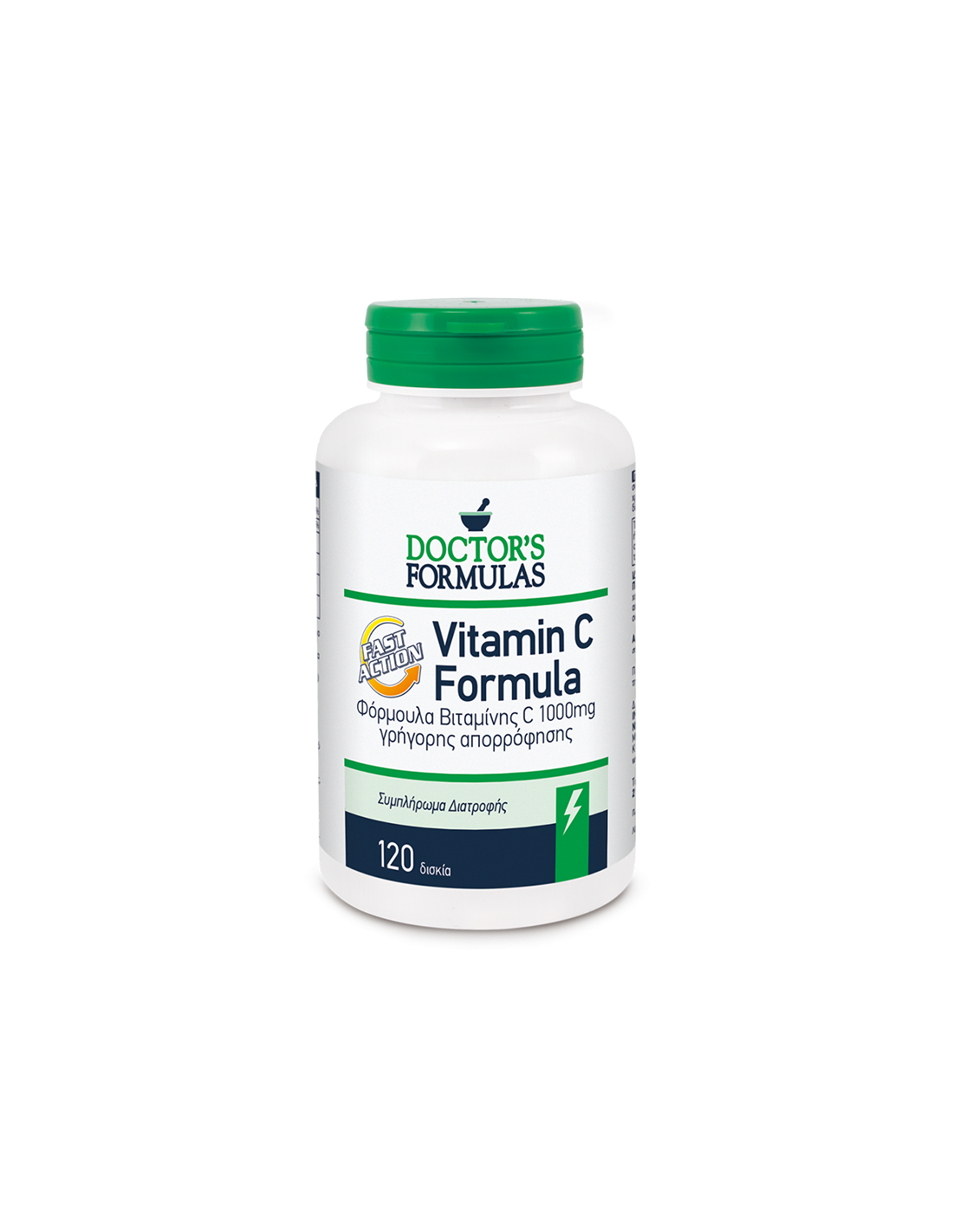 Vitamin C 1000 mg (hitra absorpcija), 120 tablet zdravniških formul