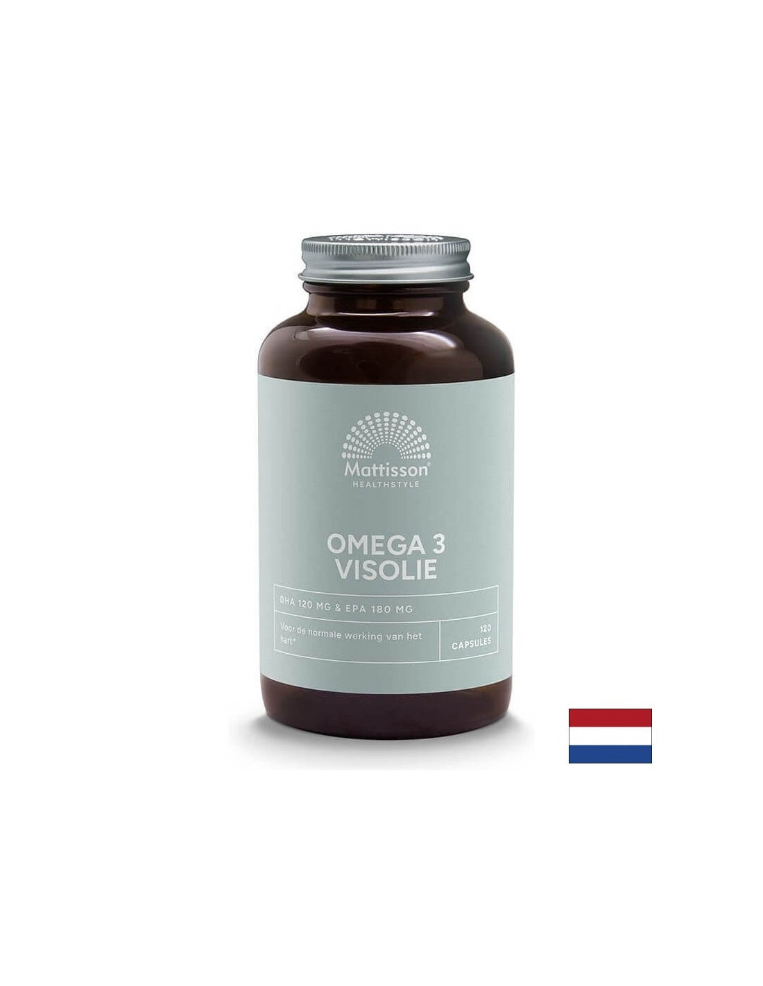 Ribje olje 1000 mg - EPA 180 mg /DHA 120 mg, 120 kapsul <tc>Mattisson Healthstyle</tc>
