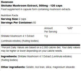 Ekstrakt gob Shiitake 500 mg 120 kapsul