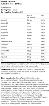 Multivits & Iron - 240 tablet