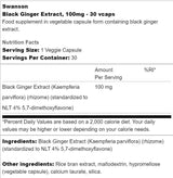 Izvleček črnega ingverja 100 mg 30 kapsul
