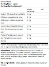 Sinusni pomočnik | Respiratorne Health 60 kapsul