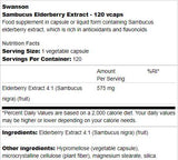 Sambucus Elderberry Extract 575 mg 120 kapsul