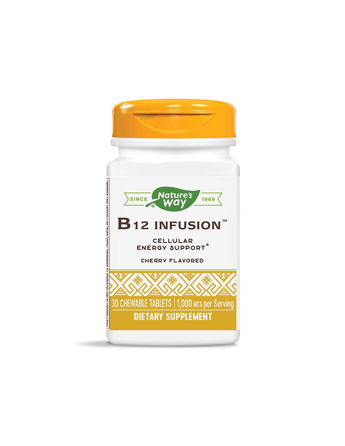 Vitamin B12 (metilkobalamin) - nevrološka in kardiovaskularna funkcija, 1000 mcg, 30 žvečilnih tablet