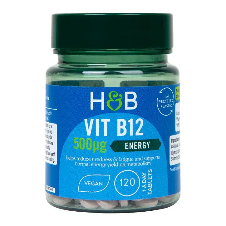 Vitamin B12 (vitamin B12) 500mcg 120 tablet Holland & Barrett