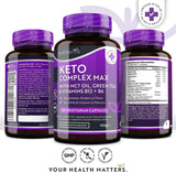 Keto Complex Max /120 kapsul, 60 odmerkov/ <tc>Nutravita</tc>