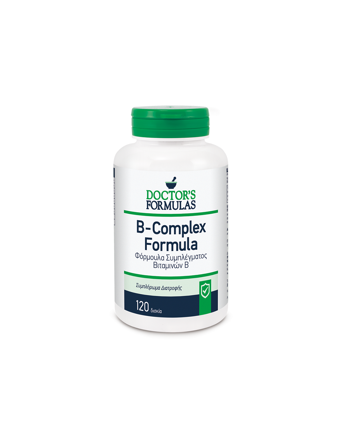 Vitamin B -kompleks - živčni sistem, 120 kapsul zdravniških formul