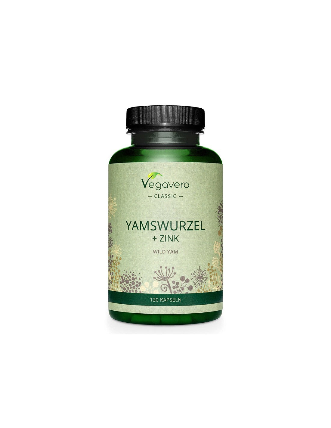 Hormonsko ravnovesje - divji yam + cink, 120 kapsul
