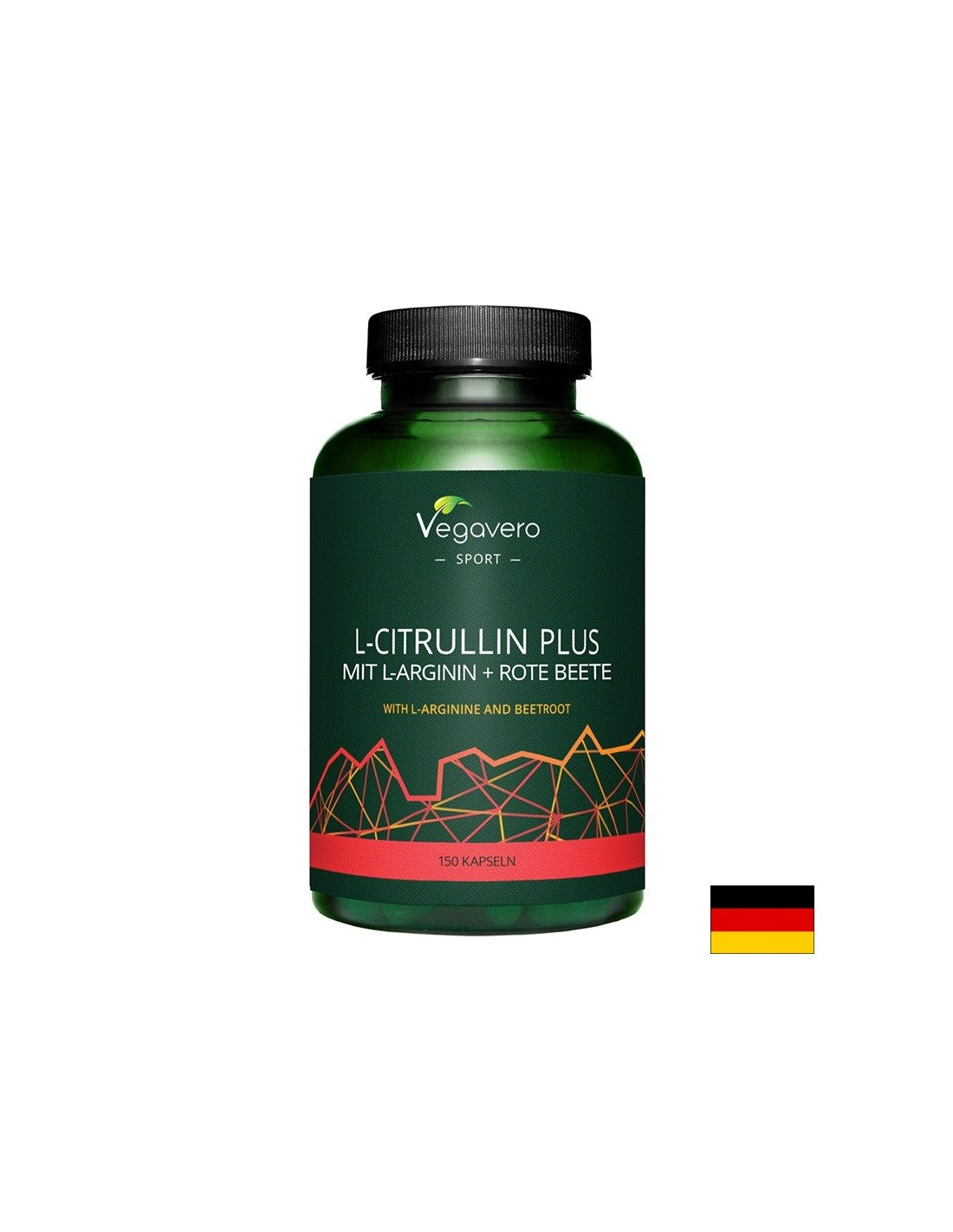 Energija-L-citrulin + L-arginin in pesa, 120 kapsul