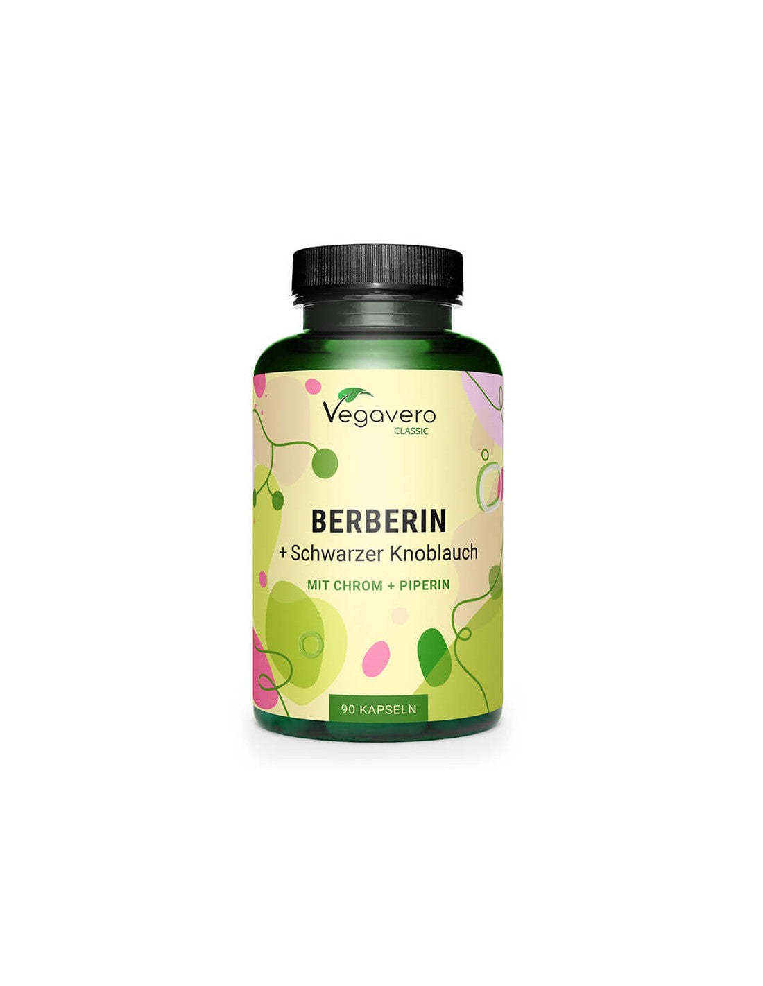 Diabetes in kardiovaskularni sistem - Berberin + črni česen, 120 kapsul <tc>Vegavero</tc>