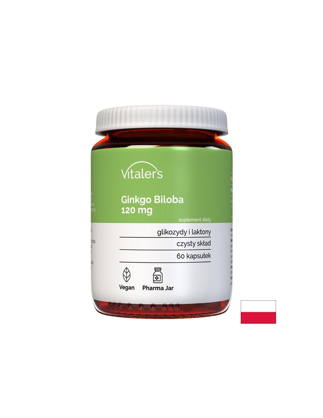 Krvni obtok in delovanje možganov - Ginkgo biliba, 120 mg x 60 kapsul