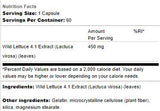 Divja solata 450 mg 60 kapsul