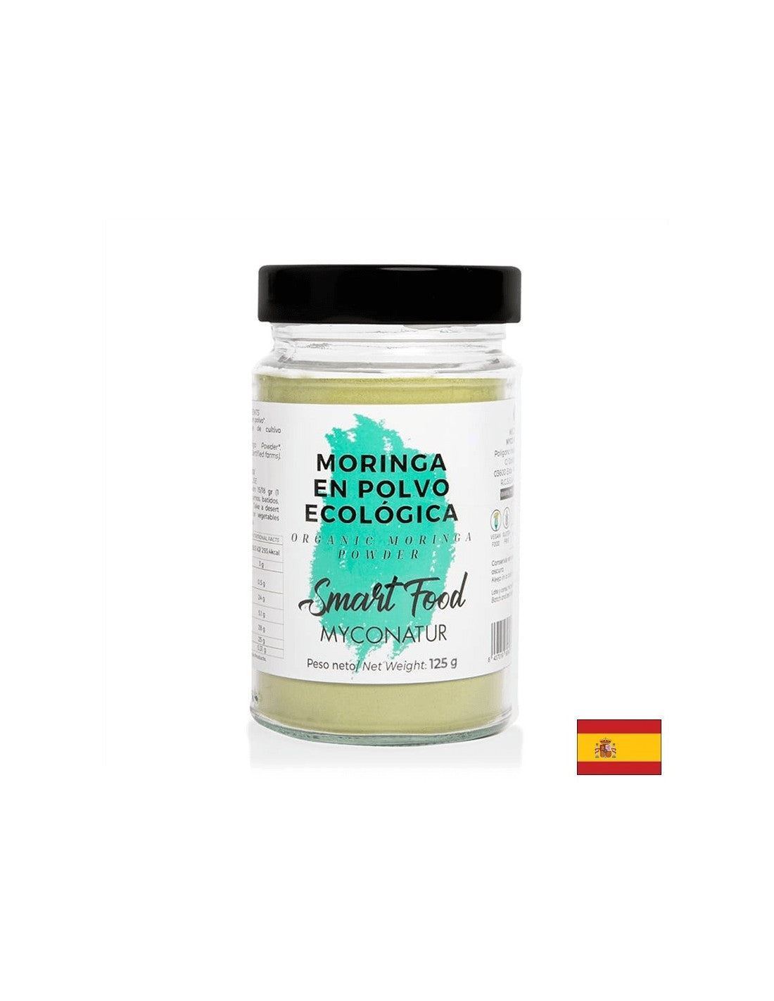 Antioksidant - Moringa, Bio, 125 g prahu