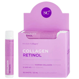 Ribji kolagen 12500 mg z retinolom, hialuronsko kislino, biotinom, MSM /20 kos x 25 ml/ <tc>Swedish Collagen</tc>