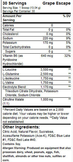 Originalne obroke BCAA/30