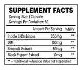 Estro nadzor | z dim in indole-3-karbinol 60 kapsul