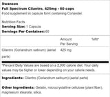 Celoten spekter cilantro 425 mg 60 kapsul
