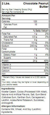 100% kazeina - 0,908 kg