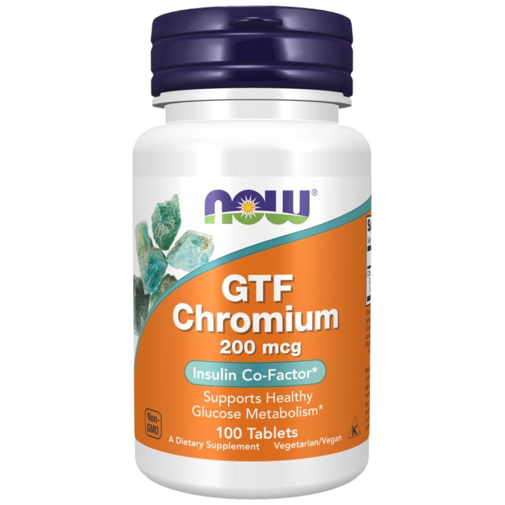 GTF krom 200 mcg - 100 tablet