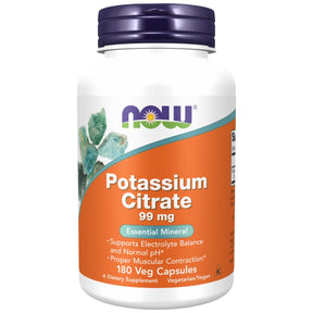 Potassium Citrate 99 mg - 180 capsules - Nutra Best Europe