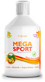 Mega Sport - vitamini + minerali + kolagen 1497 mg /500 ml /