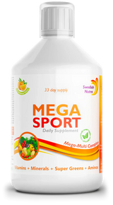 Mega Sport - vitamini + minerali + kolagen 1497 mg /500 ml /