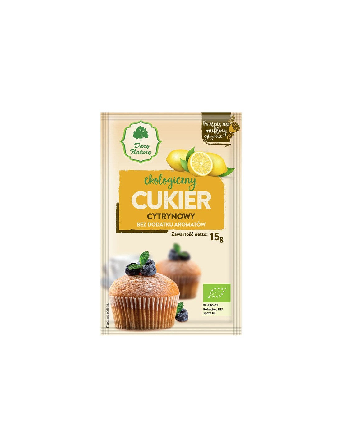 Življenje iz limoninega sladkorja, 15 paketov x 15 g