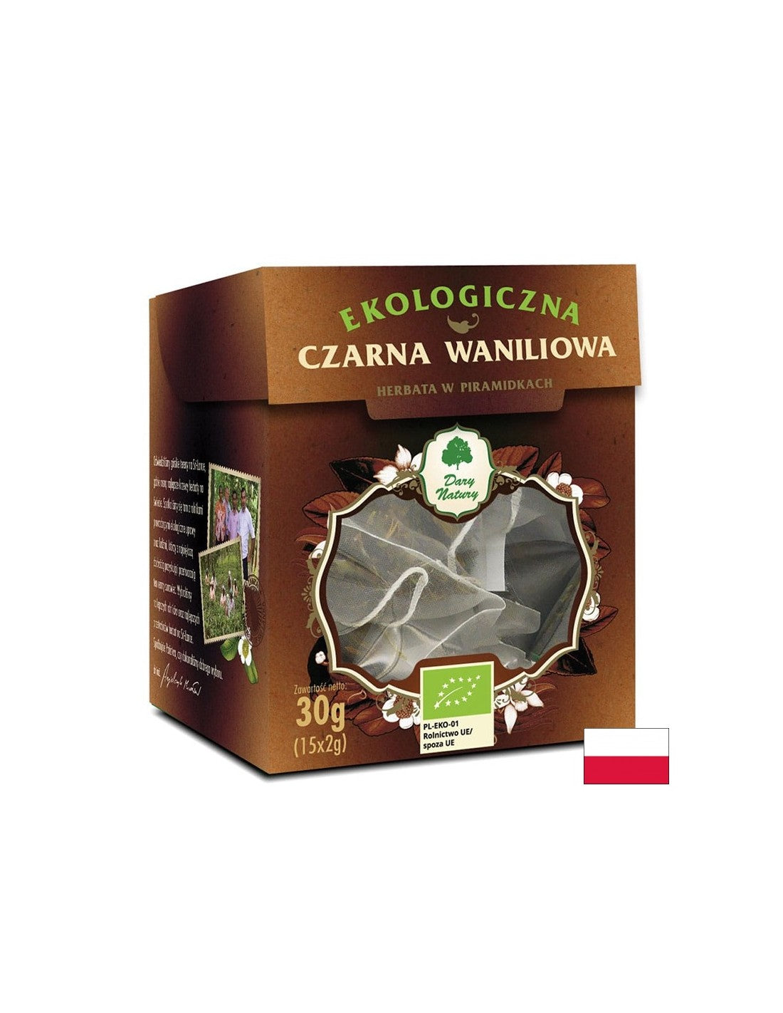 Črni cejlonski čajni bio, 15 filtrirnih vrečk