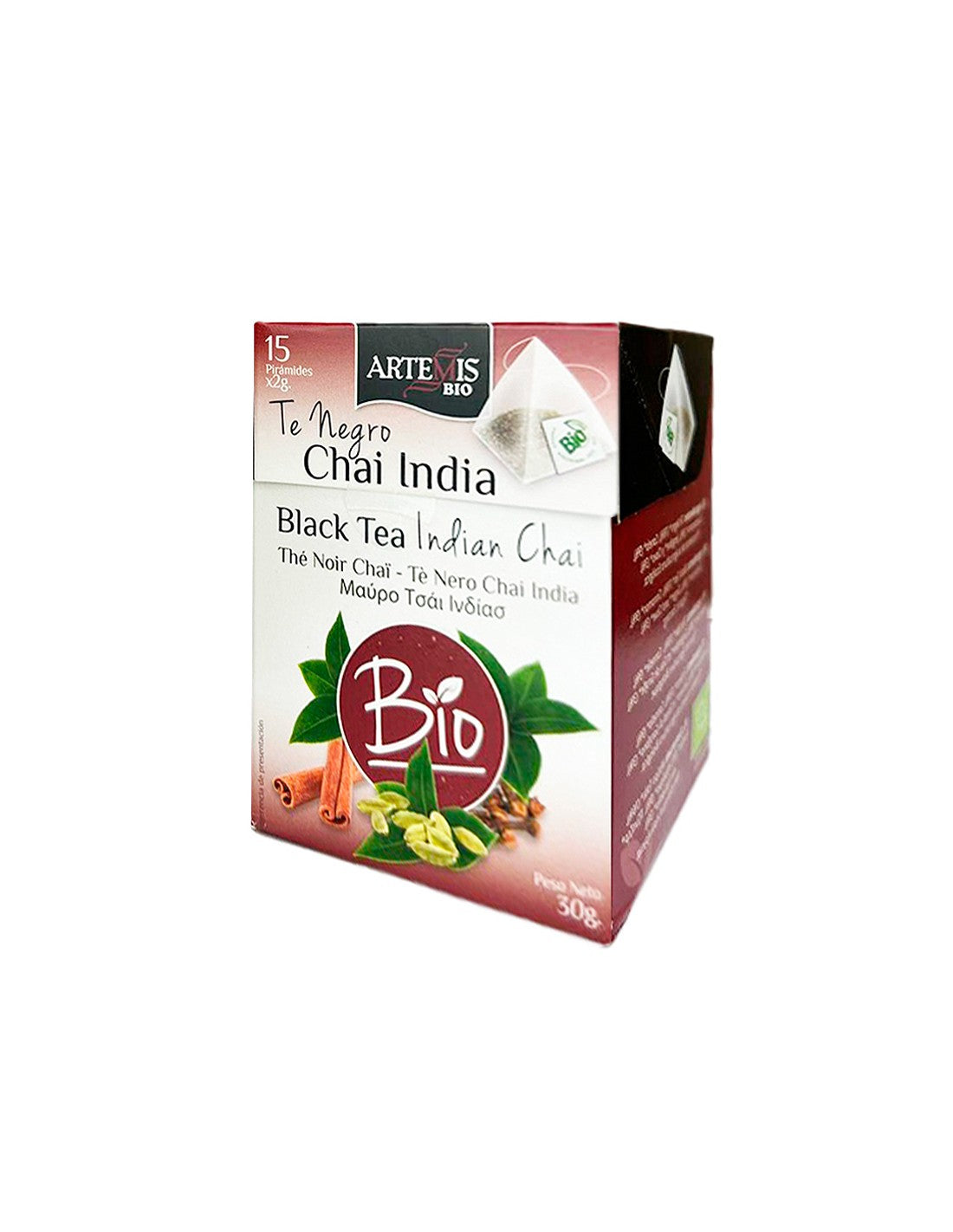Black Tea India Bio, 15 filtrirnih vrečk