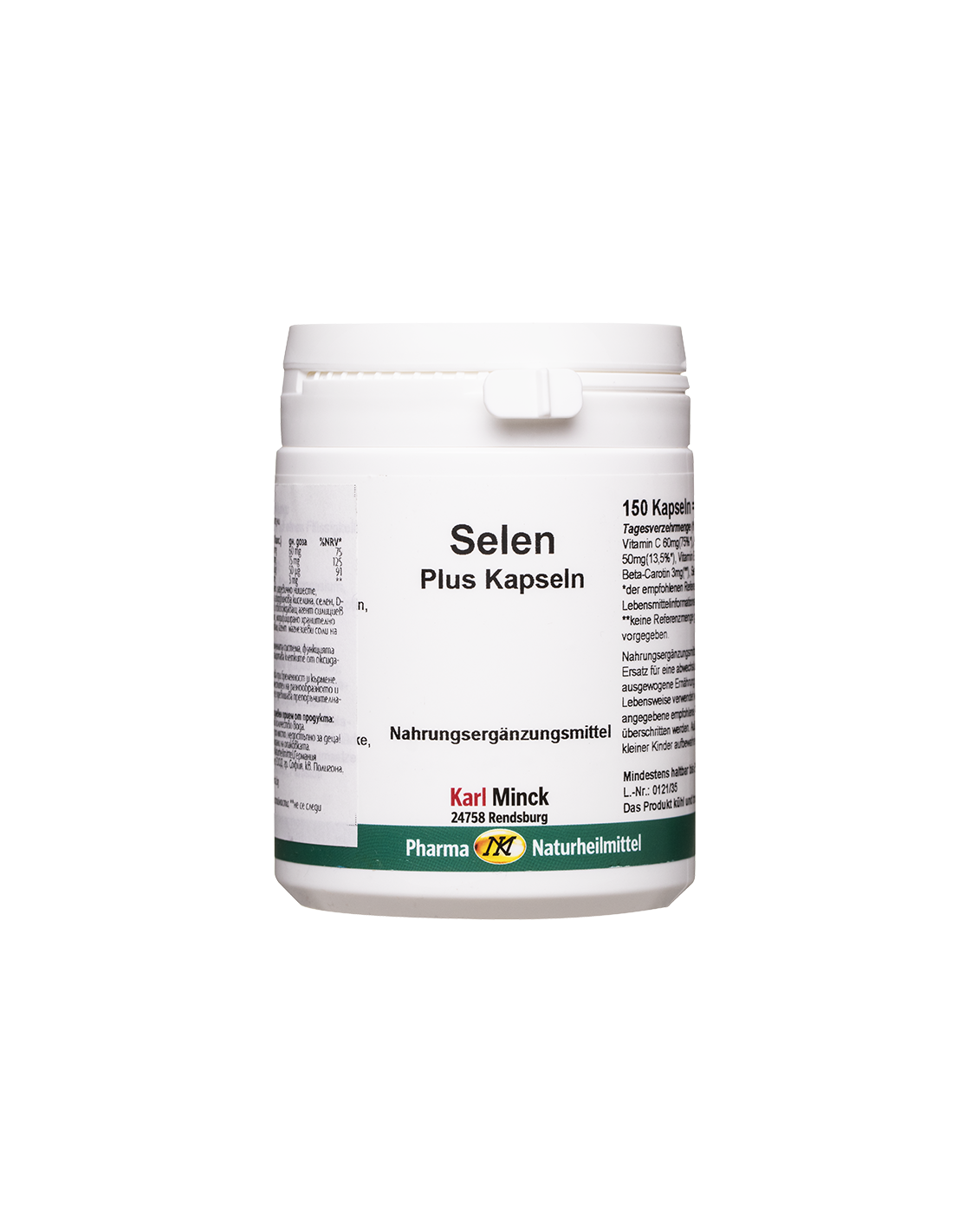 Ščitnične žleze in imunost - Selenium plus vitamina E in C, 150 kapsul