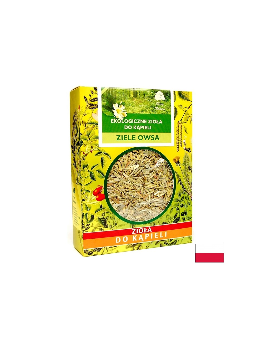 Pomirjujoča terapevtska kopel - Kopel iz ovsene slame, 150 g <tc>Dary Natury</tc>