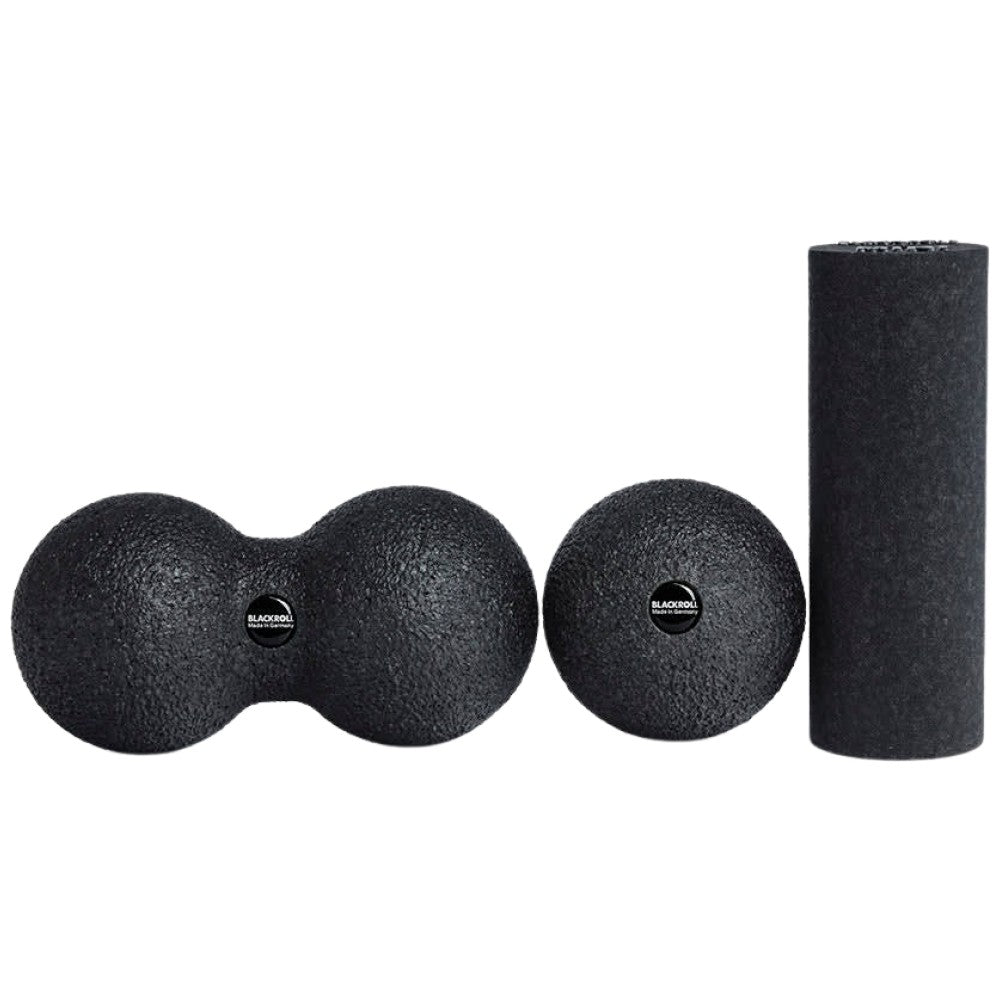 <tc>Blackroll</tc>® BlackBox Mini | Set 3 majhnih samomasažnih naprav
