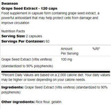 Ekstrakt grozdnih semen 50 mg 120 kapsul