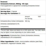 Schizandra Extract 500 mg 60 kapsul