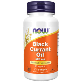 Black Currant Oil 500 mg - 100 Gel capsules - Nutra Best Europe