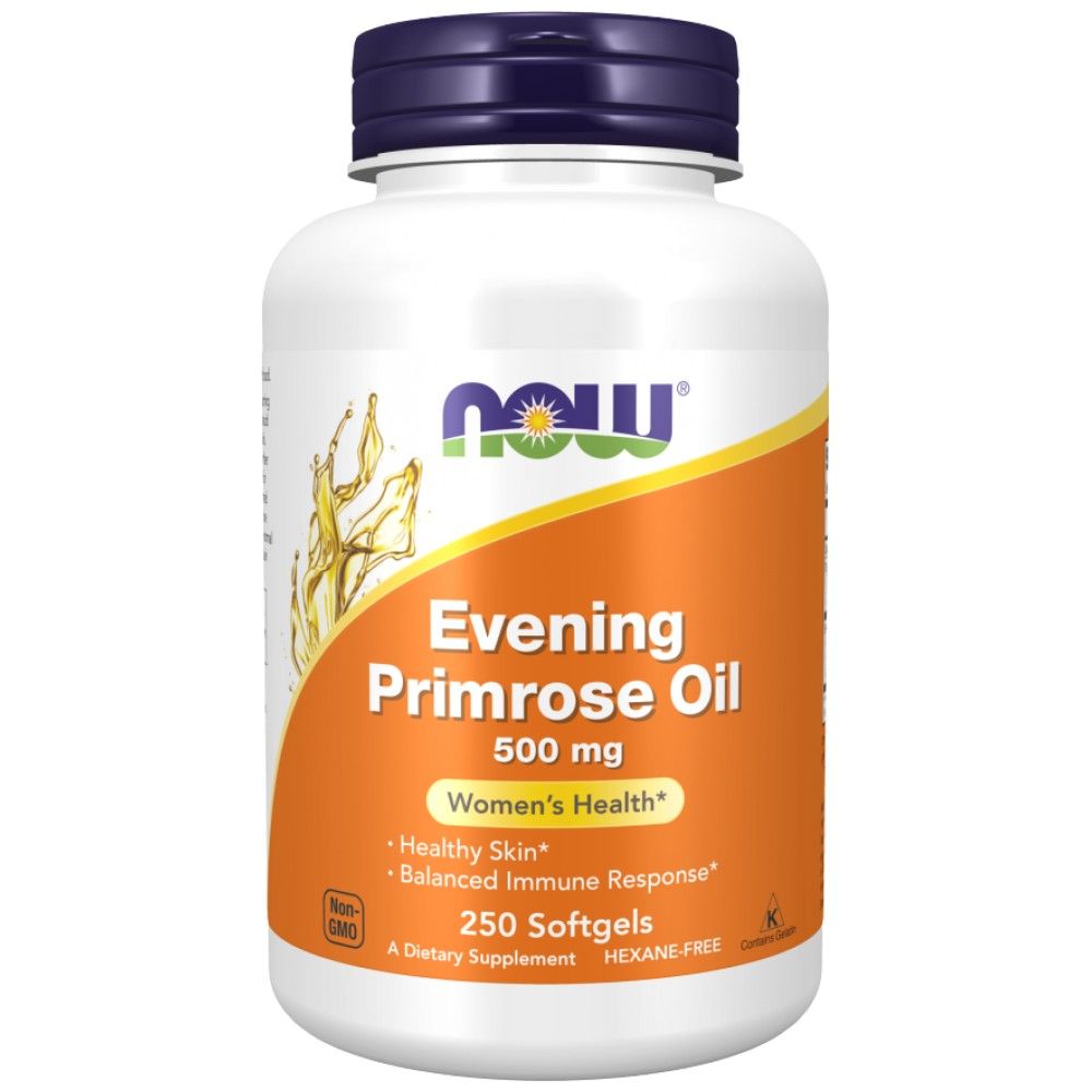 Večerno olje primroze 500 mg - 250 gel kapsul