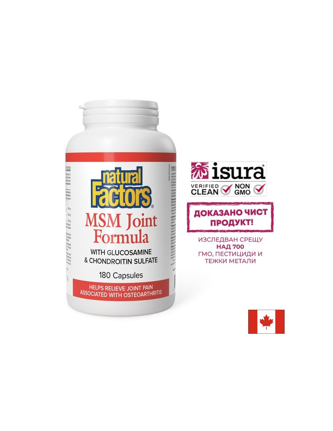 MSM skupna formula 840mg - 180 kapsul