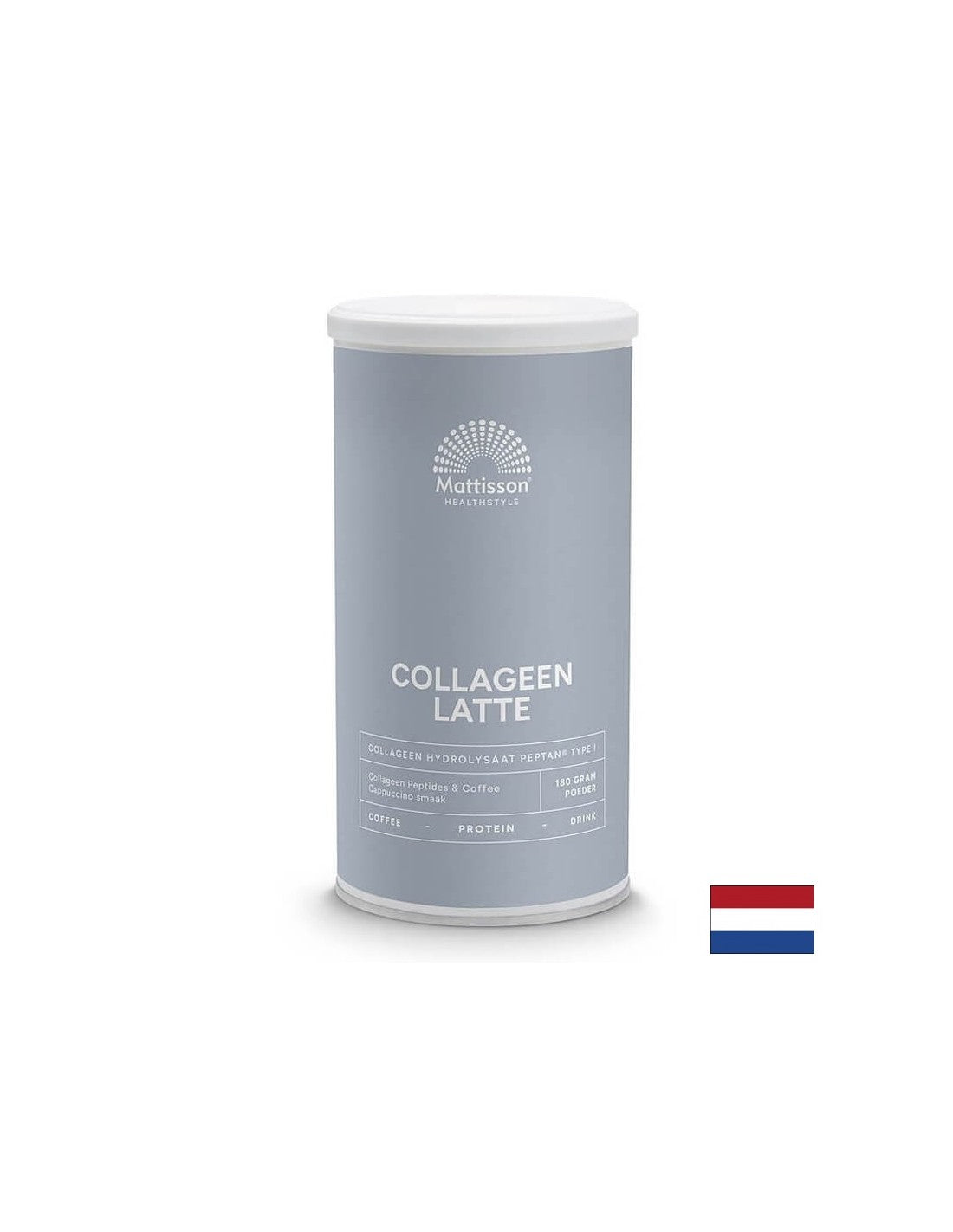 Kolagen latte - Instant pijača z okusom kapučino, 180 g praška
