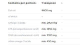 Super omega tekočina 2900 mg - 250 ml