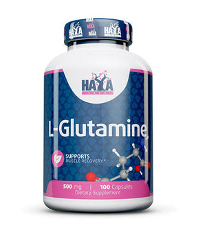 L-Glutamine 500mg. / 100caps. - Nutra Best Europe