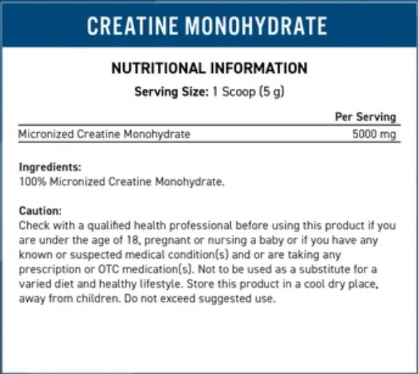Kreatin monohidrat - 500 gramov