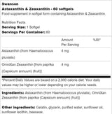 Kapsule Astaxanthin in Zeaxanthin 60 gela