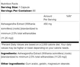 Ashwagandha Extract 450 mg - 60 kapsul