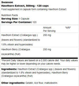 Glog ekstrakt 500 mg 120 kapsul